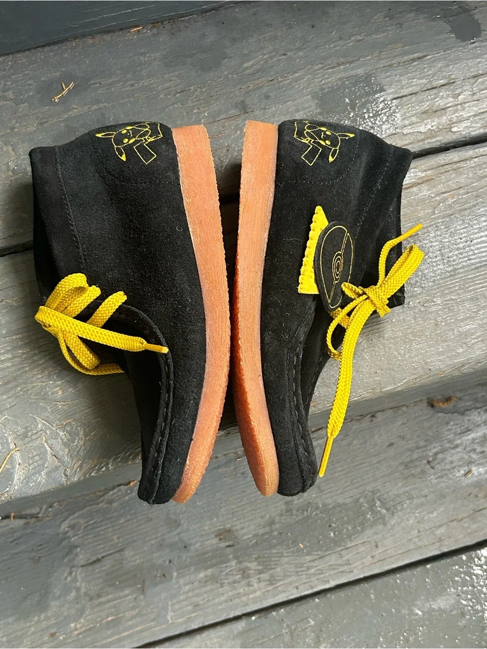 Clarks Originals Kids Wallabee Pokémon Edition boots
